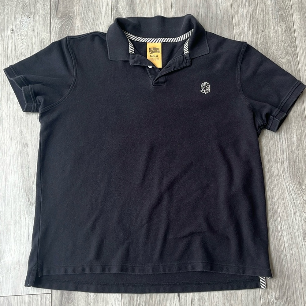 Billionaire Boys Club Black Polo Shirt
